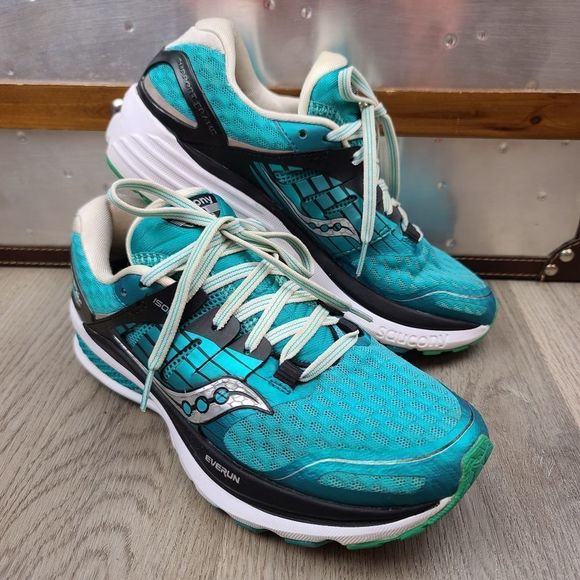 Saucony ISO 2 Series Triumph Everun Sneakers size 7.5 - Picture 1 of 11